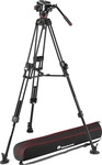 Manfrotto MANMVK504XTWINFA, Manfrotto 504X & Alu Fast Twin Tripod (Metall)