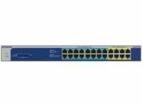 Netgear 24-Port-Gigabit-Ethernet-Hochleistungs-POE + nicht verwalteter Switch...
