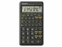 Sharp, Taschenrechner, Calculator EL-501T Calculator“ (SH-EL501TBWH) (Akku)