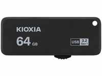 Kioxia SPEICHERLAUFWERK FLASH USB3 64GB (64 GB, USB 3.2, USB A) (20688446) Schwarz