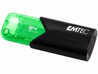 Emtec ECMMD64GB113, Emtec B110 Click Easy (64 GB, USB A, USB 3.1) Grün/Schwarz