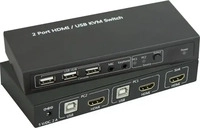 SpeaKa Professional SP-4330460, SpeaKa Professional 2&times;1 HDMI KVM Switch mit USB