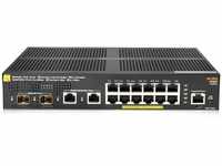HP Aruba 2930F 12G PoE+ 2G/2SFP+ Switch (12 Ports) (14007435) Grau
