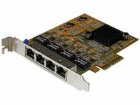 StarTech ST1000SPEX43, StarTech 4 Port Gigabit PCIe Network Card (Ethernet, RJ45)