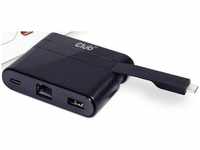 Club 3D CSV-1530, Club 3D SenseVision USB Type-C Mini Dock (USB C) Schwarz