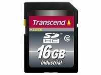 Transcend TS16GSDHC10I, Transcend Industrial (SDHC, 16 GB) Blau
