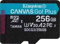 Kingston SDCG3/256GBSP, Kingston Canvas Go Plus (256 GB, microSDXC, U3, UHS-I) Kingston SDCG3/256GBSP, Kingston Canvas Go Plus (256 GB, microSDXC, U3, UHS-I)