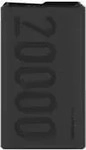 RealPower 323369, RealPower PB-20000 PD+ (20000 mAh, 18 W, 74 Wh) (323369) Schwarz