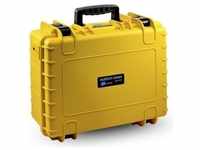 B&W International Outdoor Case 5000 empty yellow (Fotokoffer, 22.10 l), Kameratasche,