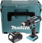 Makita DHP482T1J, Makita DHP 482 (Schlagbohrschrauber) (DHP482T1J) Grau/Blau/Schwarz