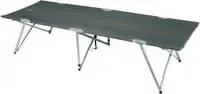 High Peak 44160, High Peak Camping Oviedo Feldbett, dunkelgrau/Blau, 190x65x45 cm