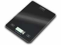 Caso Kitchen scale Slim Maximum weight (capacity) 5 kg, Graduation 1 g, Black