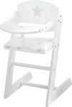 Roba 98534, Roba Puppenhochstuhl (98534) Grau/Weiss