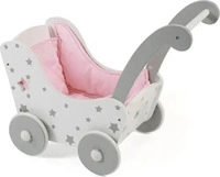 Bayer Chic 2000 425-95, Bayer Chic 2000 Holz-Puppenwagen (425-95) Grau
