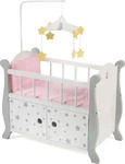 Bayer Chic 2000 510-95, Bayer Chic 2000 Puppenbett mit Mobile (510-95) Grau