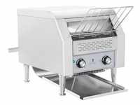 Royal Catering Durchlauftoaster RCKT-1940, Toaster, Silber