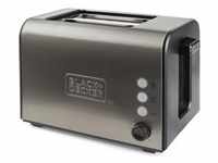 Black & Decker & Decker BXTO900E Toaster 2 Scheibe(n) , Edelstahl, Toaster,...