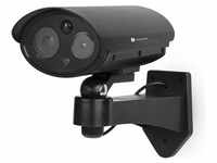 Smartwares Kamera-Attrappe mit Bewegungsm, Netzwerkkamera, Schwarz