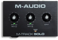 M-Audio MTRACK SOLOII, M-Audio M-Track Solo (USB) (MTRACK SOLOII) Schwarz