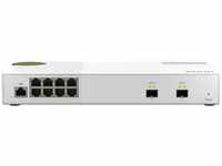 QNAP QSW-M2108-2S, QNAP QSW-M2108-2S, 8 port , 2 port SFP+, web managed switch (8