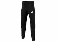 Nike, Damen, Sporthose, Jungen Sportswear Club Fleece Hose, Black/Black/White, S