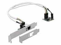 Delock Mini PCIe I/O PCIe half size 1 x Gigabit LAN Low Profile (Ethernet),