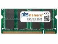 PHS-memory 4GB RAM Speicher für Apple MacBookPro3,1 DDR2 SO DIMM 800MHz (Apple