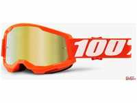 100% 50421-259-05, 100% 100% Unisex-Adult Strata 2 Sunglasses, Orange,...