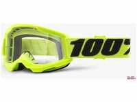 100% 100% Unisex-Child Strata 2 Sunglasses, Gelb, Kinder