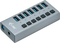 i-tec U3CHARGEHUB7, i-tec U3CHARGEHUB7 (USB-B, 7 Ports) (U3CHARGEHUB7) Grau