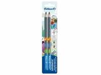 Pelikan, Bleistift, Bleistift Combino blau 2 Stück (4 mm, B, 2 x)