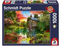 Schmidt Spiele 58968, Schmidt Spiele Die Wassermühle (1000 Teile)