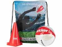 Hudora 71715, Hudora Kicker Edition Stadium Blau/Rot/Weiss