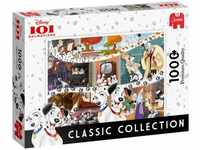 Jumbo 19487, Jumbo Disney Classic Collection - 101 Dalmatiner 1000 Teile (1000 Teile)