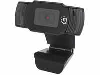Manhattan 462006, Manhattan Webcam 2 megapixel 1080p Mikrofon (2 Mpx) Schwarz