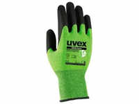 Uvex Safety 6060410, Uvex Safety Schnittschutzhandschuh D500 foam (10) Grau/Grün
