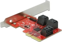 Delock 89042, Delock SATA-Controller PCI-Ex4- 6x SATA intern (89042)