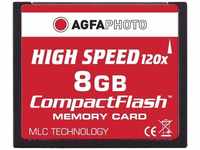 AGFAPHOTO 10433, AGFAPHOTO Compact Flash 8GB High Speed 233x MLC (CF, 8 GB) Schwarz