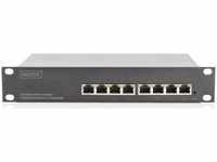 Digitus DN-80117, Digitus 10 Zoll 8-Port Gigabit Ethernet Switch, L2+ Managed (8