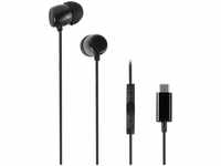 Vivanco WEVVSP10USBC-BK Headset Wired In-ear Calls/Music USB Type-C Black (keine