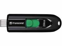 Transcend JetFlash 790C (256 GB, USB 3.1, USB C) (15728152) Schwarz