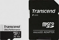 Transcend TS64GUSD340S, Transcend SD microSD Card SDXC USD340S w/adapter (64 GB,