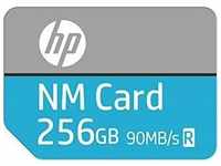 HP 16L63AA#ABB, HP NM-100 (Nano Memory Card, 256 GB, U3, UHS-III) Blau/Grau,...