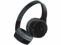 Belkin AUD002BTBK, Belkin SoundForm Mini Drahtloser On-Ear Kinder Kopfhörer,