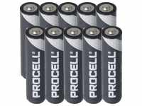 Duracell Procell Alkaline AAA Micro LR03 im Karton10 Stück (AAA), Batterien + Akkus