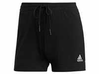 adidas, Damen, Shorts, Shorts-Gm5523 Black/White L, Schwarz, (L)