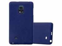 Cadorabo TPU Frosted Cover (Galaxy Note Edge), Smartphone Hülle, Blau