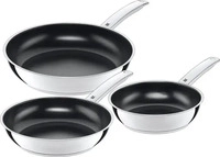 WMF 7116002001, WMF Bratpfannen Durado (7116002001) Schwarz/Silber