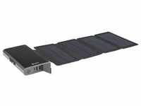 Sandberg Solar 4-Panel (25000 mAh, 18 W, 92.50 Wh), Powerbank, Schwarz