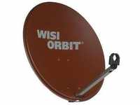 WISI 75608, WISI OA36INEU rotbraun Offsetspiegel 60cm ALU (Parabolantenne, DVB-S /